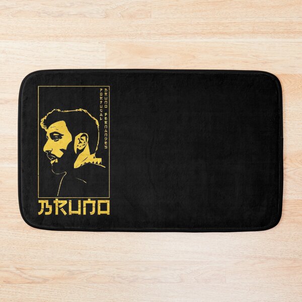 Item preview, Bruno Fernandes Golden Style Portrait art illustration designed and sold by 442workshop.