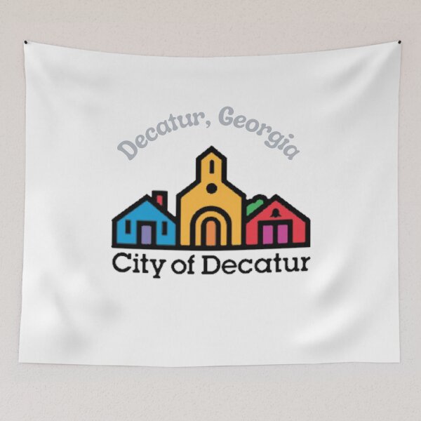 Item preview, City of Decatur, Georgia designed and sold by CatsWCleavers.