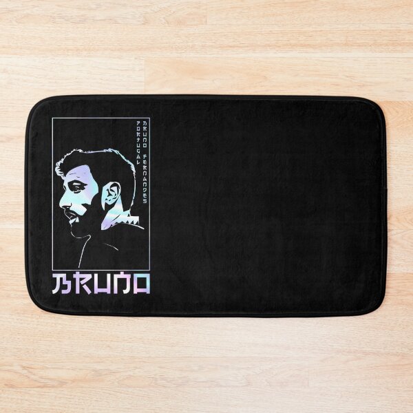 Item preview, Bruno Fernandes holographic Style Portrait art illustration designed and sold by 442workshop.