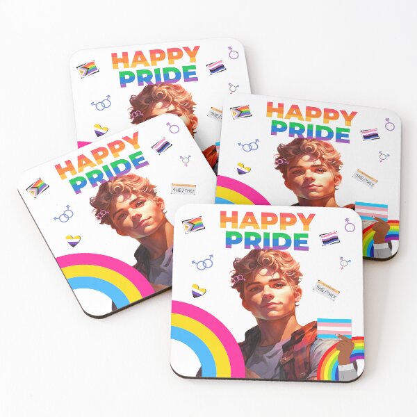 Item preview, Happy Pride 0015 designed and sold by ajsloan.