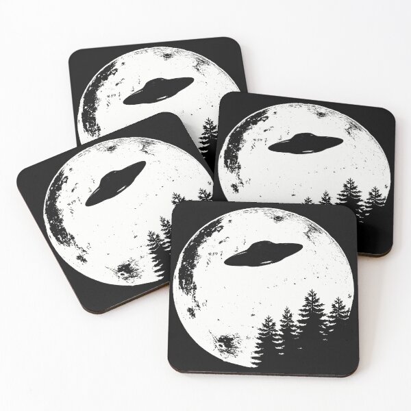 Item preview, UFO in the moonlight designed and sold by FieldScent.