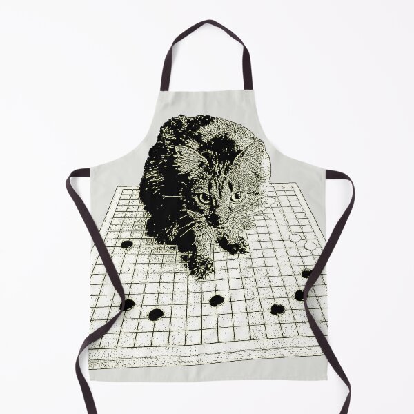 Item preview, Goban Cat (Inked, B&W) designed and sold by Gidman77.