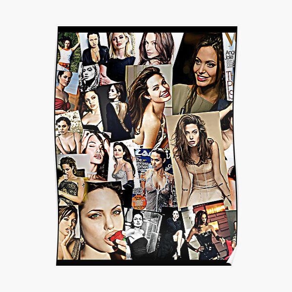 Angelina Jolie Hot Wall Art for Sale | Redbubble