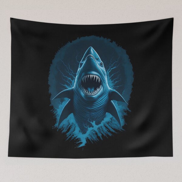 Item preview, shark need to eat designed and sold by aprlarts.