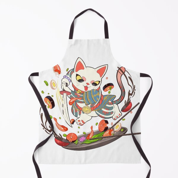 Item preview, Cute Samurai Cat T-Shirt designed and sold by FelixantosArt.