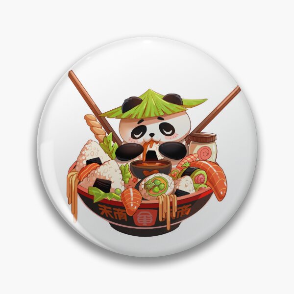 Item preview, Panda bear Onigiri T-Shirt designed and sold by FelixantosArt.