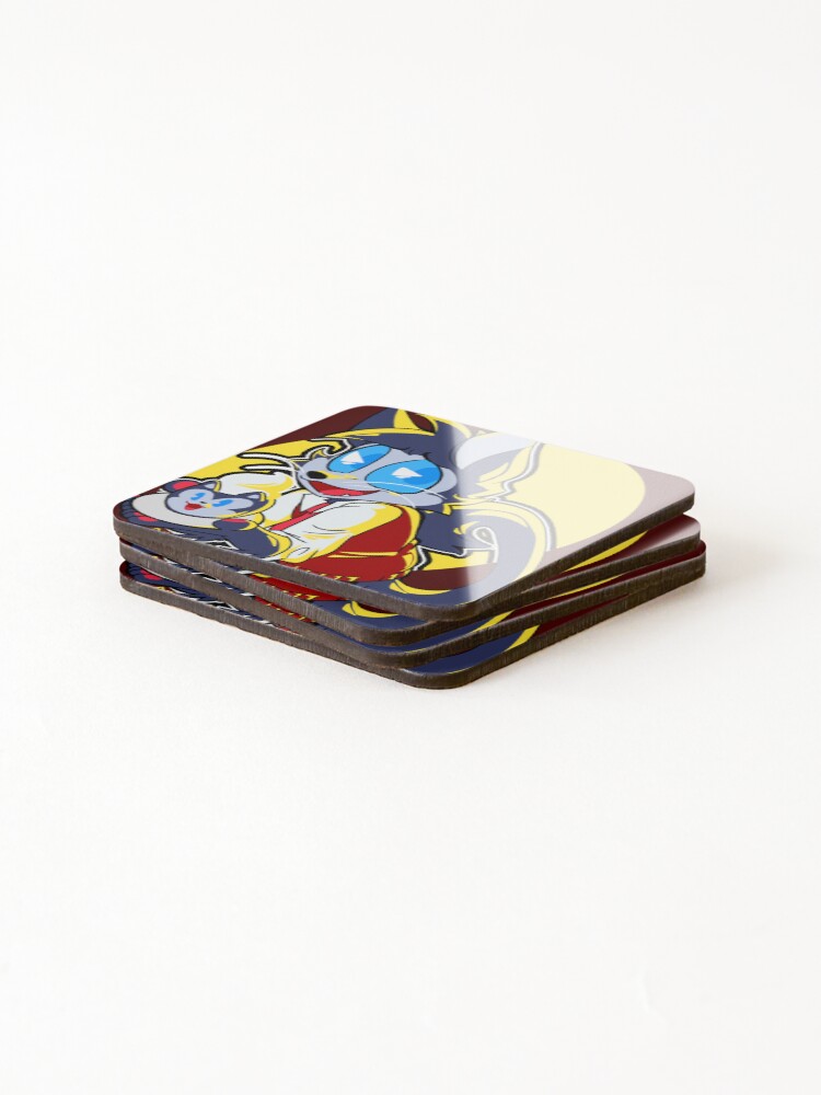 Thumbnail 4 of 5, Coasters (Set of 4), Maxima Riddly designed and sold by RiffensStuff.