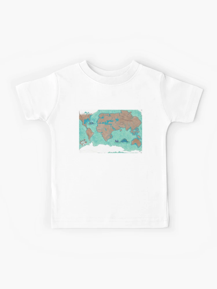 STBYM Sea Monsters Pirate Map T-Shirt