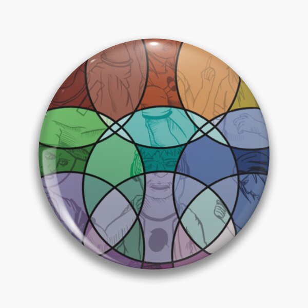 Item preview, Overlapping characters   designed and sold by HazelBergna.