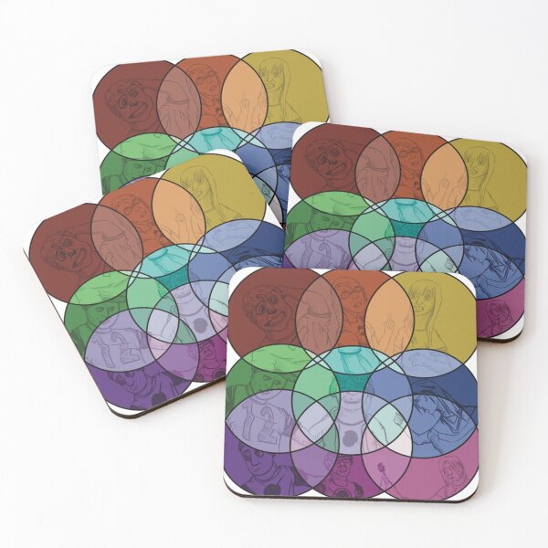 Item preview, Overlapping characters   designed and sold by HazelBergna.