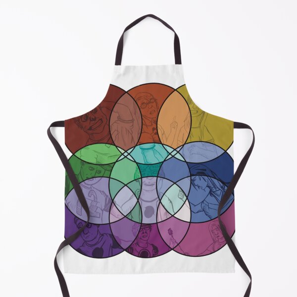 Item preview, Overlapping characters   designed and sold by HazelBergna.