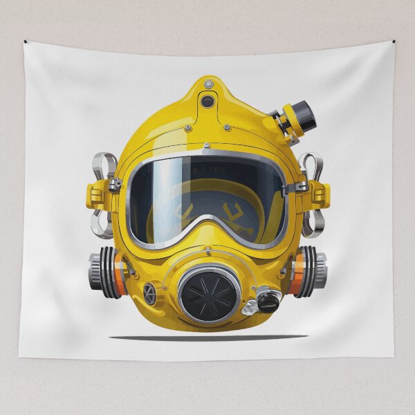 Item preview, Commercial Divers Helmet designed and sold by urbanbuzzz.