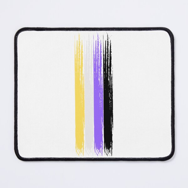 Item preview, Pride Collection - Nonbinary Pride Flag (Paint Streak/Vertical)  designed and sold by T-WoodCreations.
