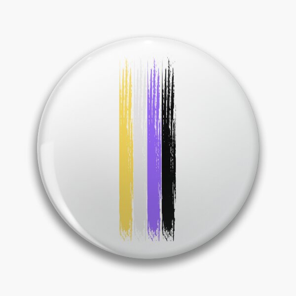 Item preview, Pride Collection - Nonbinary Pride Flag (Paint Streak/Vertical)  designed and sold by T-WoodCreations.