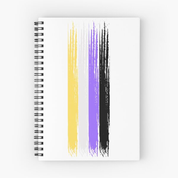 Item preview, Pride Collection - Nonbinary Pride Flag (Paint Streak/Vertical)  designed and sold by T-WoodCreations.