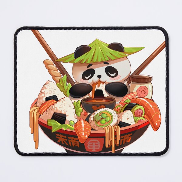 Item preview, Panda bear Onigiri T-Shirt designed and sold by FelixantosArt.