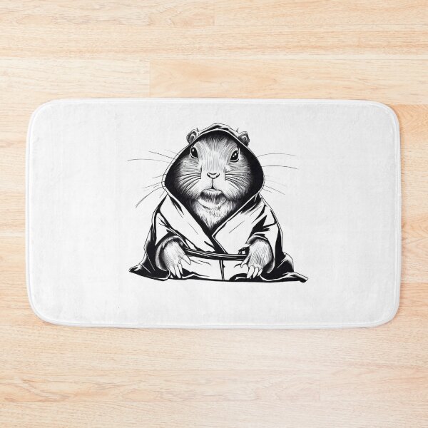 Item preview, Master groundhog meditating with her hood designed and sold by GroundhogMs.