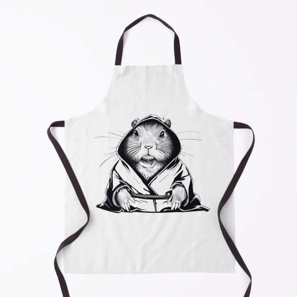 Item preview, Master groundhog meditating with her hood designed and sold by GroundhogMs.