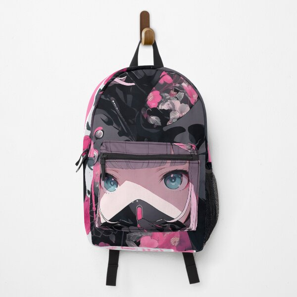 Item preview, Aesthetic Anime Girl Pink Rosa Black | Quality Aesthetic Anime Design | Chibi Manga Anime Art designed and sold by AlNoah.