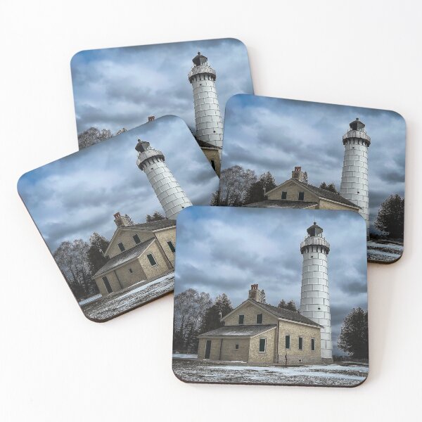 Item preview, Cana Island Light in Winter designed and sold by Redrazzle.