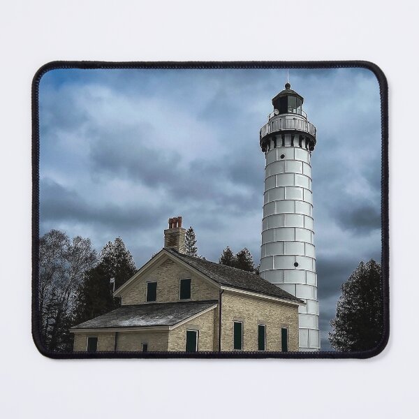 Item preview, Cana Island Light in Winter designed and sold by Redrazzle.