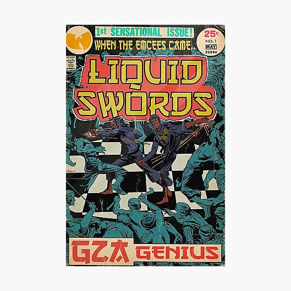 Artikel-Vorschau von Liquid Swords Album Poster - Album Liquid Swords Poster, designt und verkauft von janicepadilla.