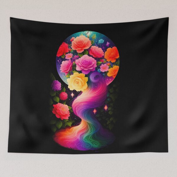 Item preview, Abstract floreal vortex designed and sold by savioths.