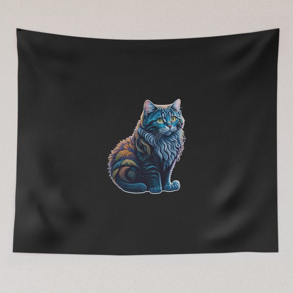 Item preview, American Curl (Sticker and Print Out) designed and sold by Sir Elgin Ortiz.