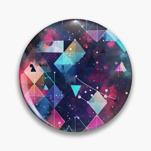 Artikelvorschau, Cosmic Geometry: Geometric Galaxy Design entworfen und verkauft von Cosmic-Canvases.
