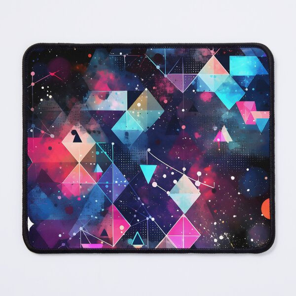Item preview, Cosmic Geometry: Geometric Galaxy Design designed and sold by Cosmic-Canvases.