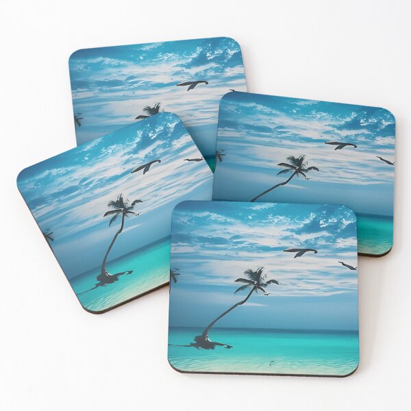 Item preview, Serene Scenery at the Sandy Beach designed and sold by VWUBoutique.