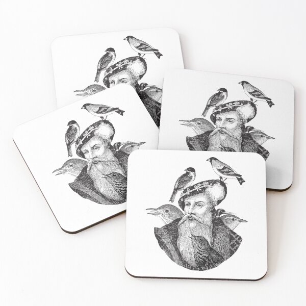 Item preview, King of Sweden and His Bird Friends designed and sold by GorinART.