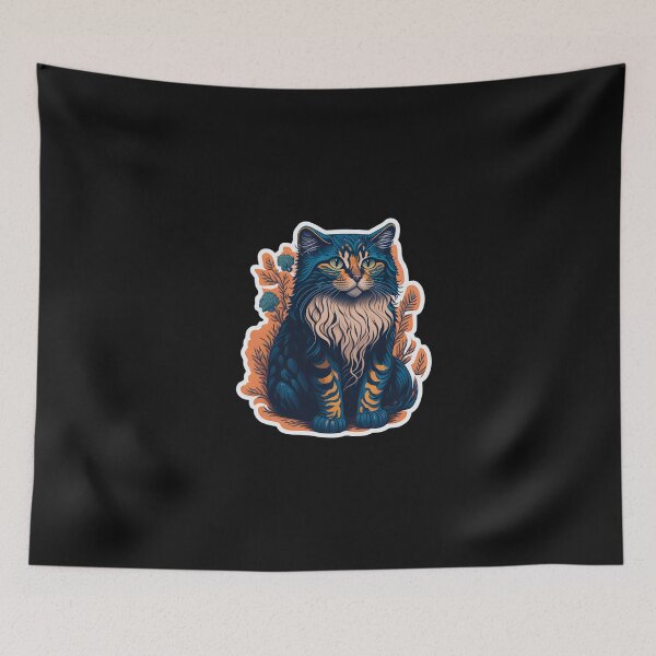 Item preview, American Curl (Sticker and Print Out) designed and sold by Sir Elgin Ortiz.