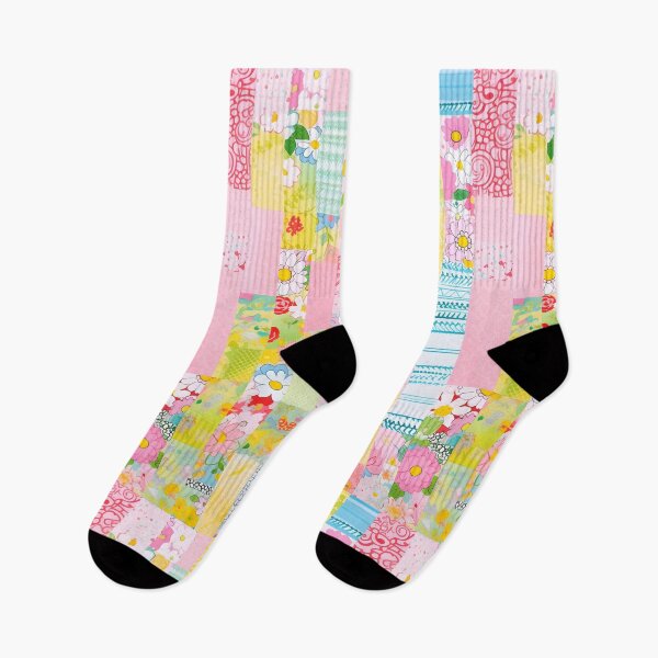 Item preview, Sunshine Blooms: Kids Yellow and Pink Floral Design" designed and sold by Cosmic-Canvases.