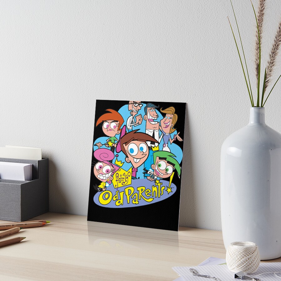 Póster for Sale con la obra «El reparto de los padrinos mágicos» de  Hidetomigelw | Redbubble