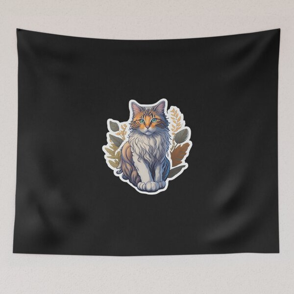 Item preview, American Curl (Sticker and Print Out) designed and sold by Sir Elgin Ortiz.