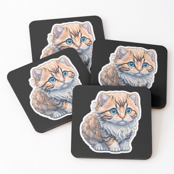 Item preview, American Curl (Sticker and Print Out) designed and sold by Sir Elgin Ortiz.