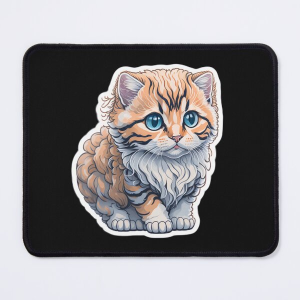 Item preview, American Curl (Sticker and Print Out) designed and sold by Sir Elgin Ortiz.