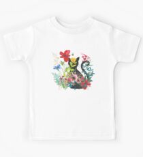 My Floral Kitten Kids Tee