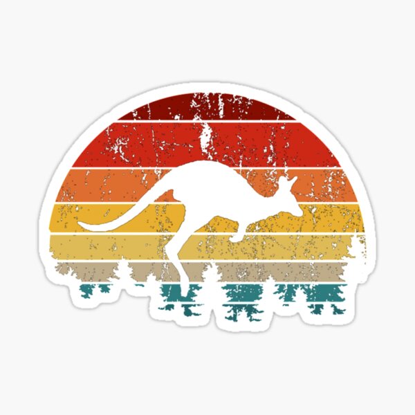 Item preview, Sunset Kangaroo  designed and sold by TezlyWallace.