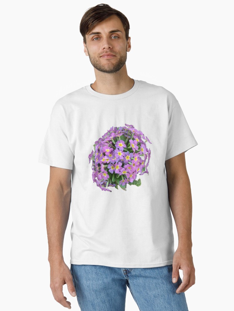 Thumbnail 1 of 7, Classic T-Shirt, For primrose lovers designed and sold by starchim01.