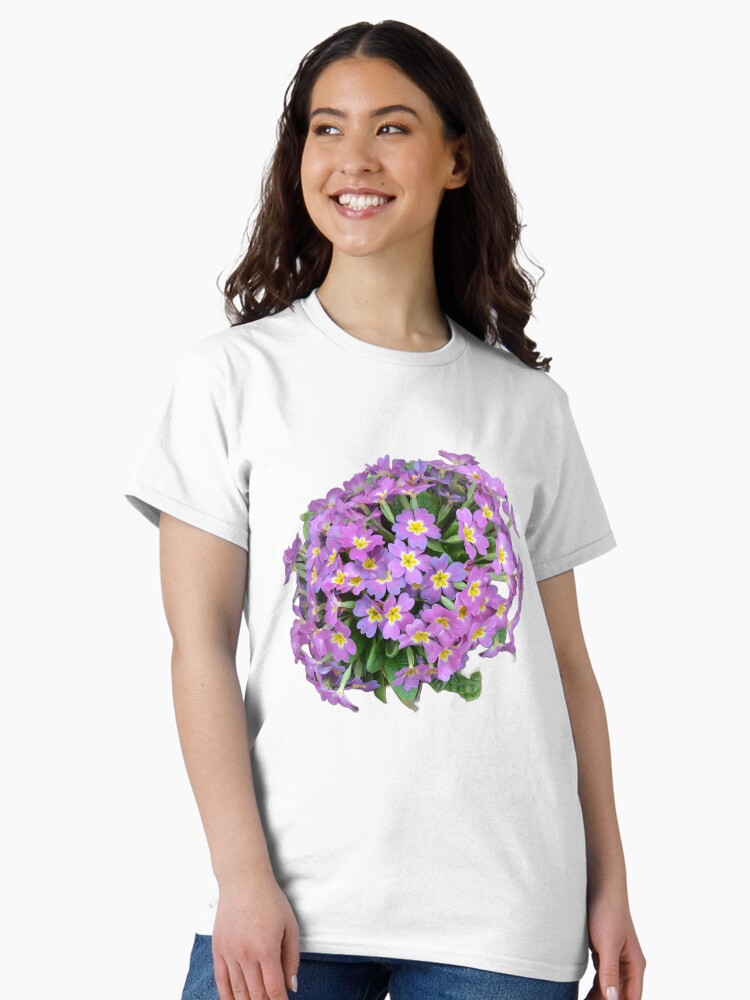 Thumbnail 2 of 7, Classic T-Shirt, For primrose lovers designed and sold by starchim01.