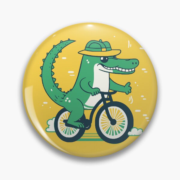 Aperçu de l'œuvre Crocodile fait du vélo créée et vendue par Amir Faysal.