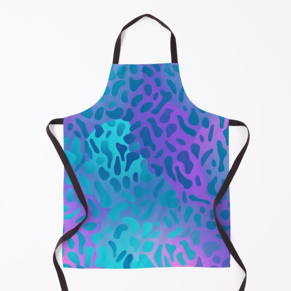Item preview, A Modern Teal and Purple Animal Print designed and sold by BeHappyGoLucky.