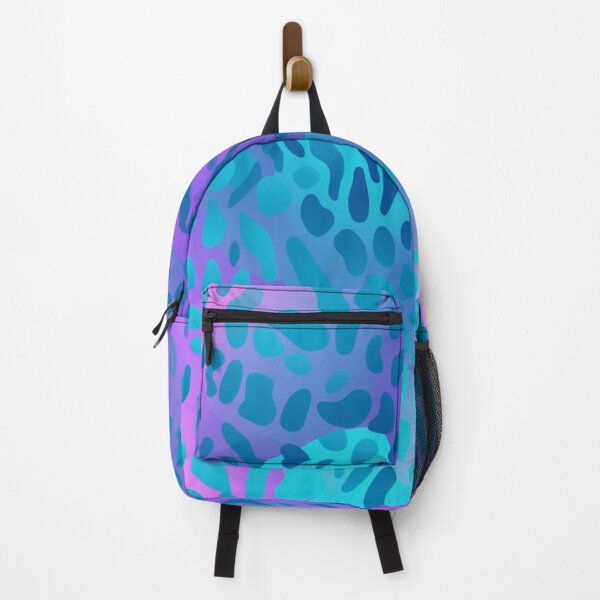 Item preview, A Modern Teal and Purple Animal Print designed and sold by BeHappyGoLucky.