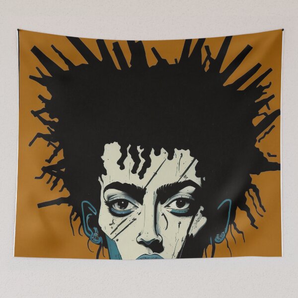 Item preview, Hippie art - Street art - Hip hop - Graffiti style - Urban art designed and sold by AzuraStore.