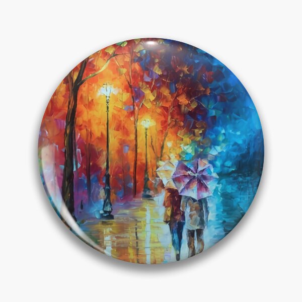 Item preview, Love by The Lake - Leonid Afremov Throw designed and sold by armando39.