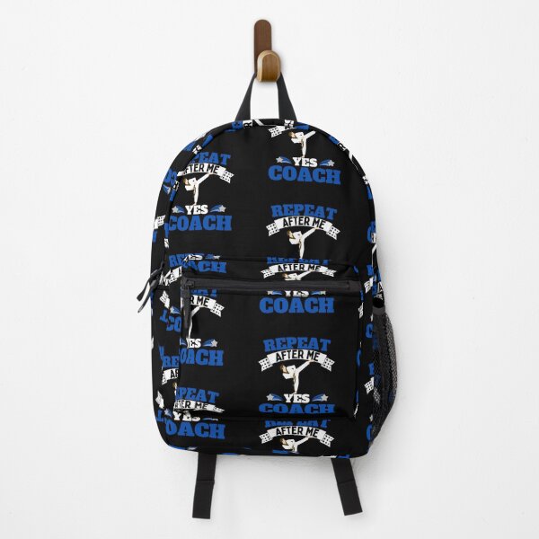 Item preview, Repeat After Me Yes Coach Karate - Blue Black - Funny Sports designed and sold by GymWearDepot.