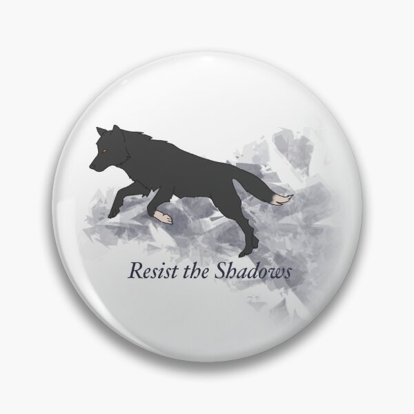 Item preview, Shadow Wolf quote designed and sold by lolly-loves-art.