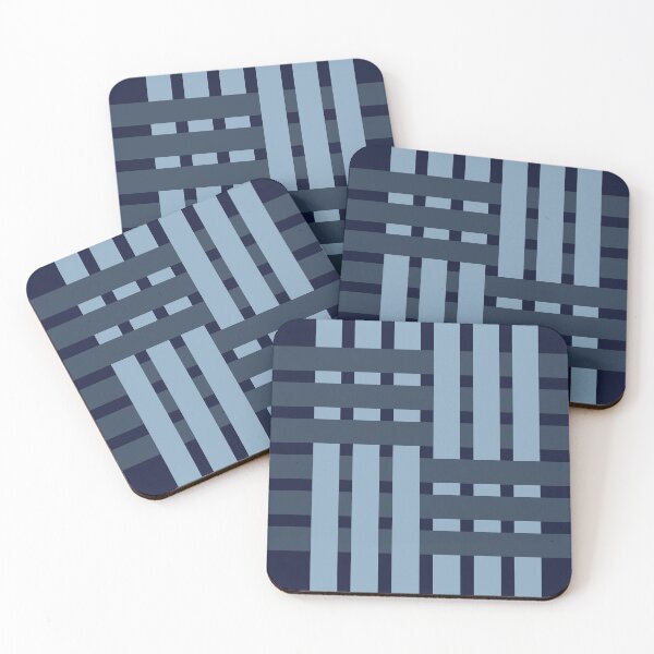 Item preview, Fabric Weave Design - Matt Weave Regular Pattern - Sophisticated Blue designed and sold by DesignCentrum.